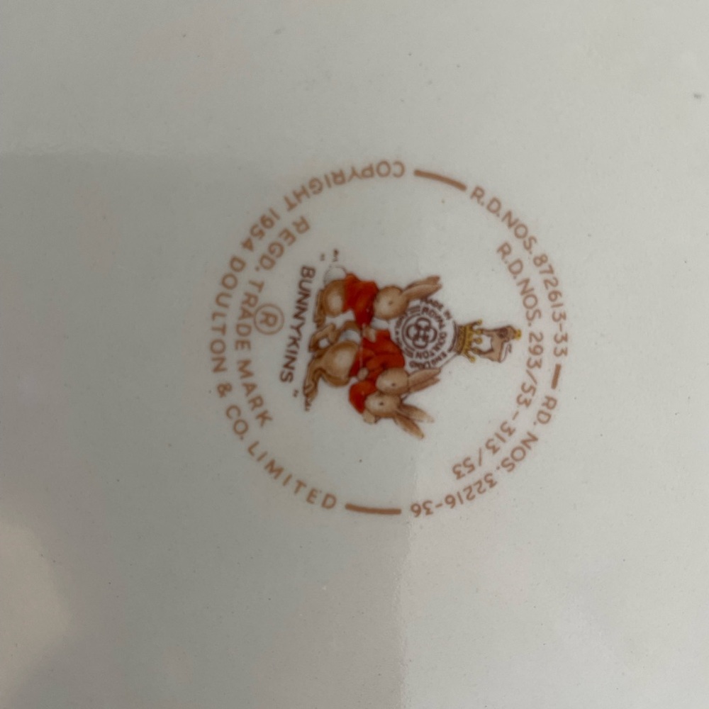 Royal Doulton Bunnykins Decorative Plate